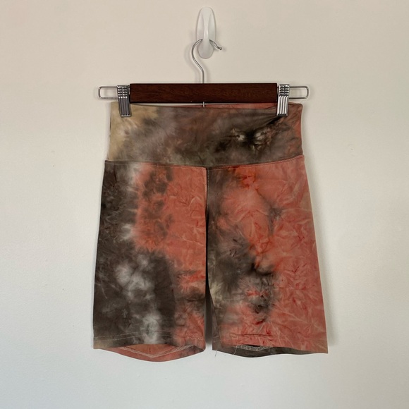 Tie Dye Biker Shorts - Picture 1 of 4